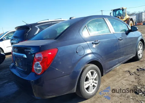 2015 Chevrolet Sonic Lt Manual from USA, damaged, VIN 1G1JD5SH7F4188874